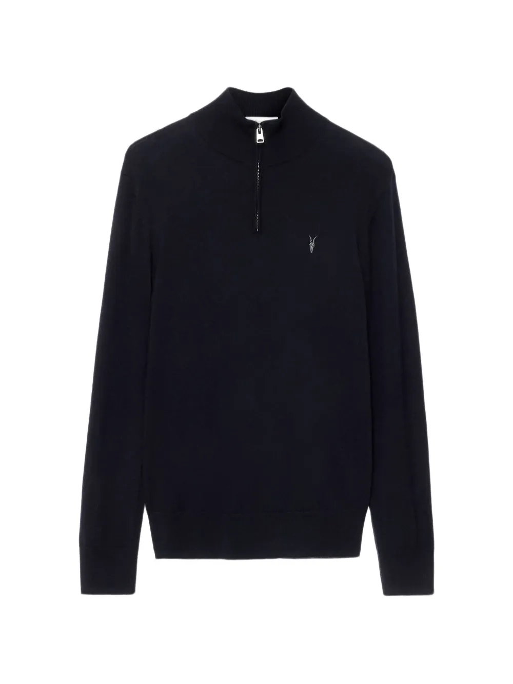 AllSaints Maglione Kilburn con collo a imbuto - Blu
