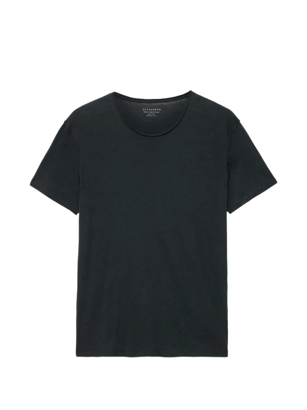 AllSaints Figure raw-cut T-shirt | Black | Image 1