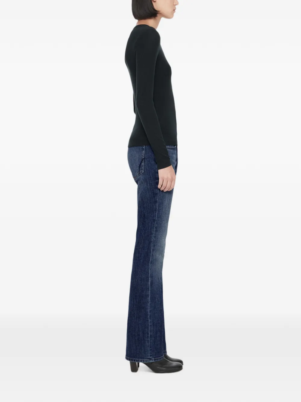 AllSaints Eve slim-bootcut jeans Blauw
