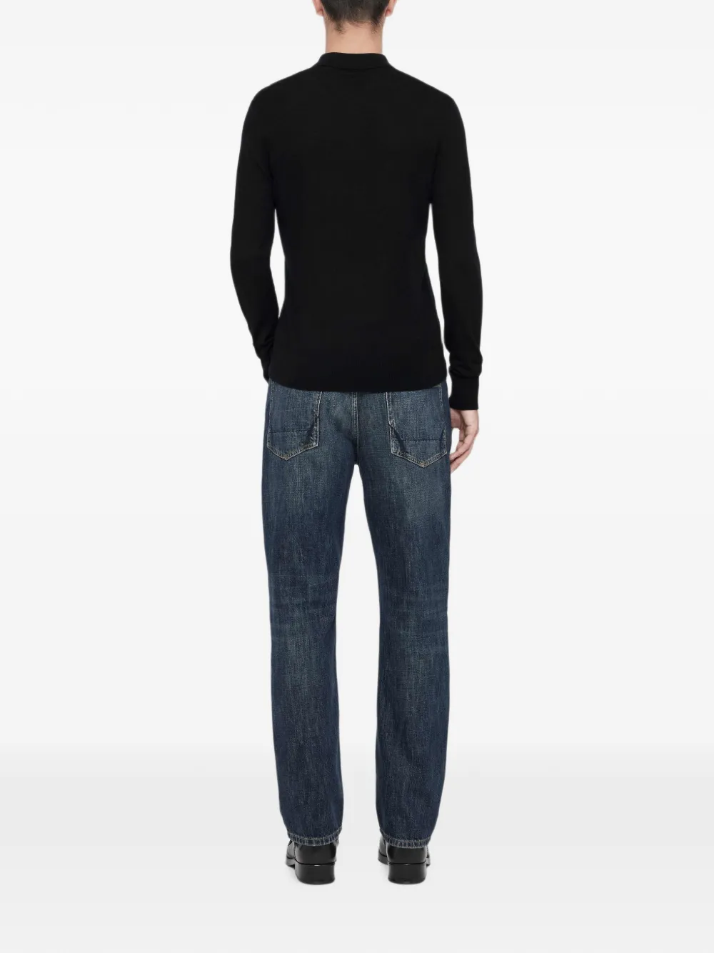 AllSaints Regular straight jeans Blauw