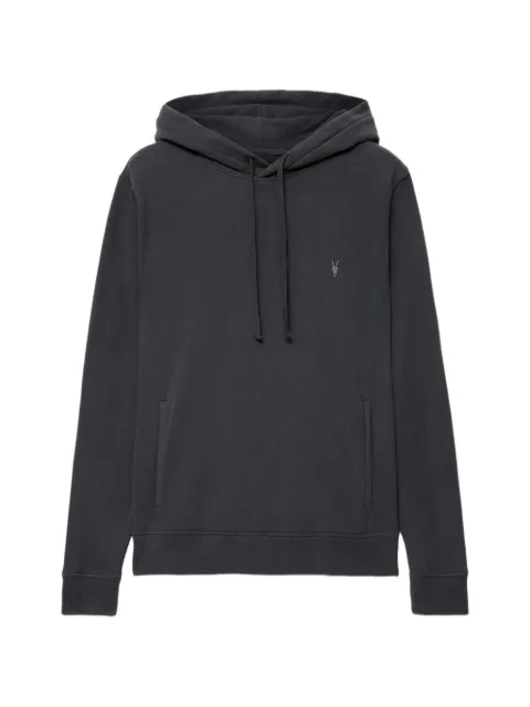 AllSaints Rave ramskull-embroidered hoodie