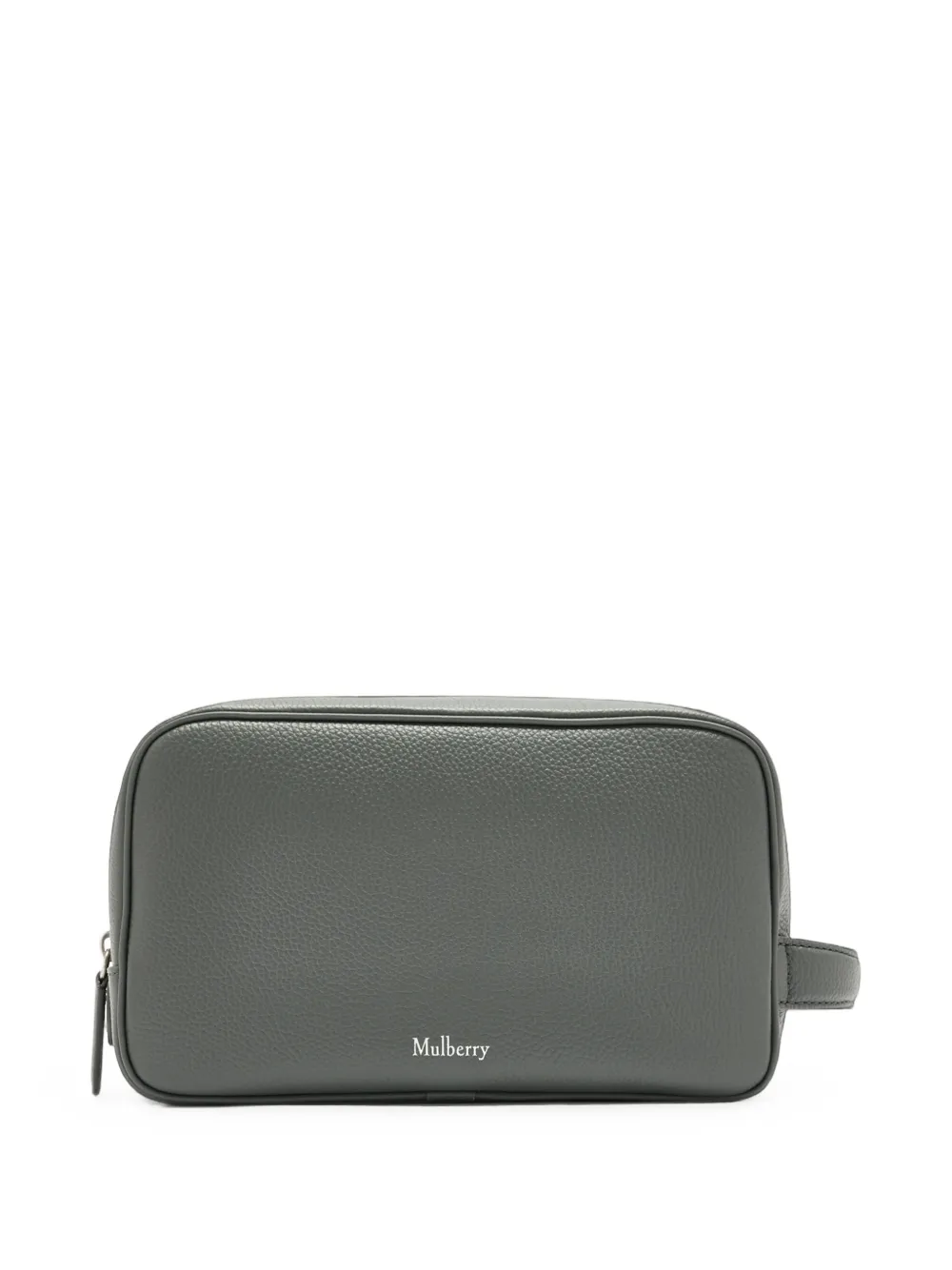 Mulberry Heritage grained leather wash bag