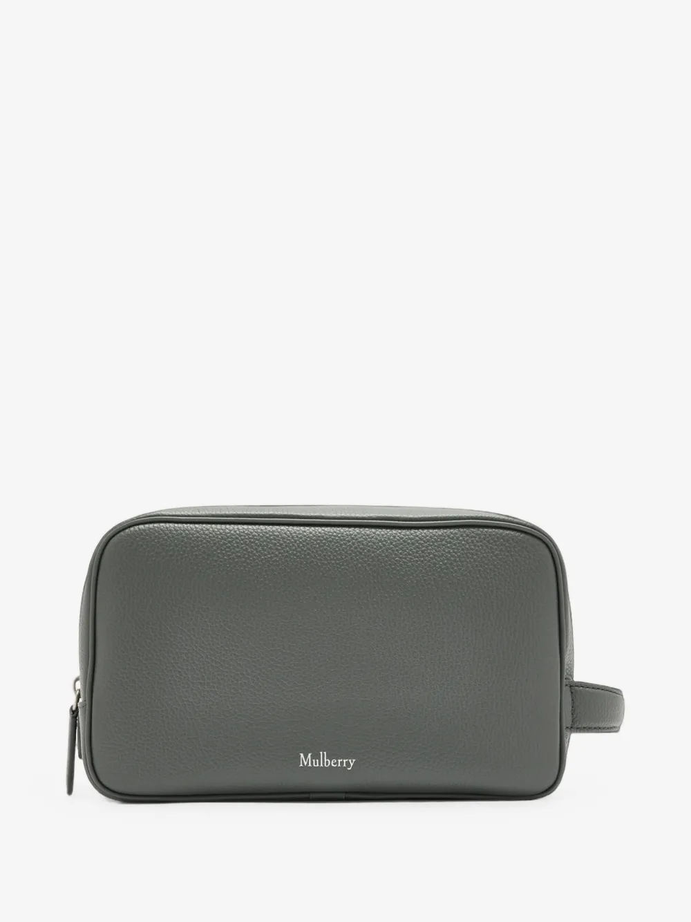 MULBERRY 헤리티지 그레인 가죽 세면백