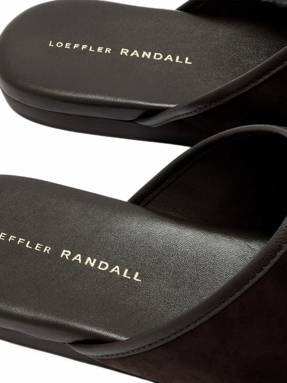 Loeffler Randall Roni suede mules Bruin