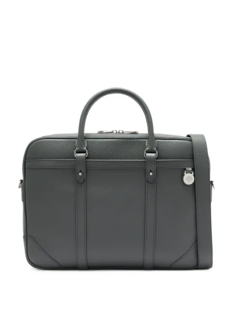 Mulberry Heritage leather briefcase