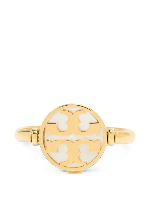 Tory Burch Icon mother of pearl ring