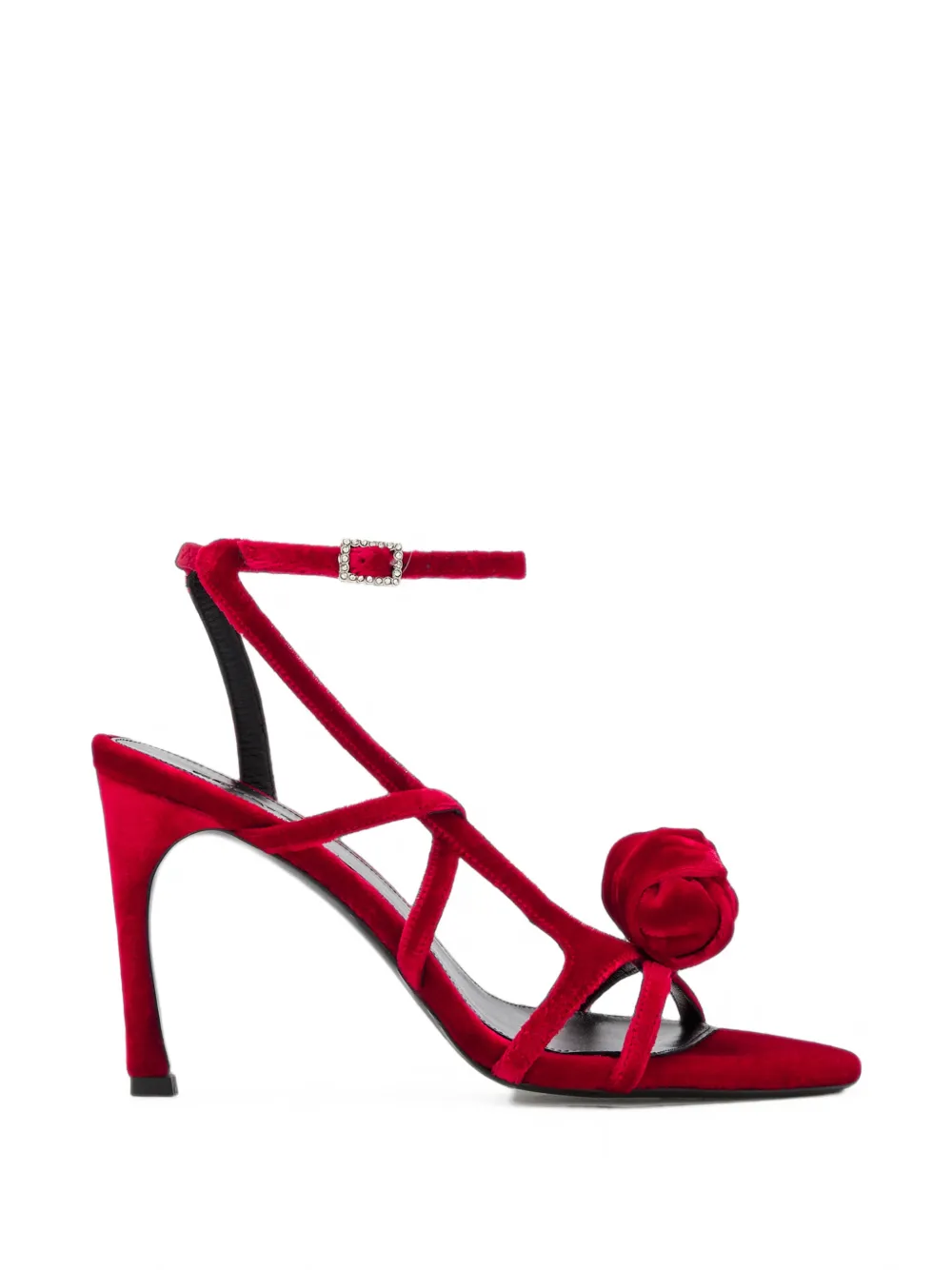 ROTATE BIRGER CHRISTENSEN velvet sandals