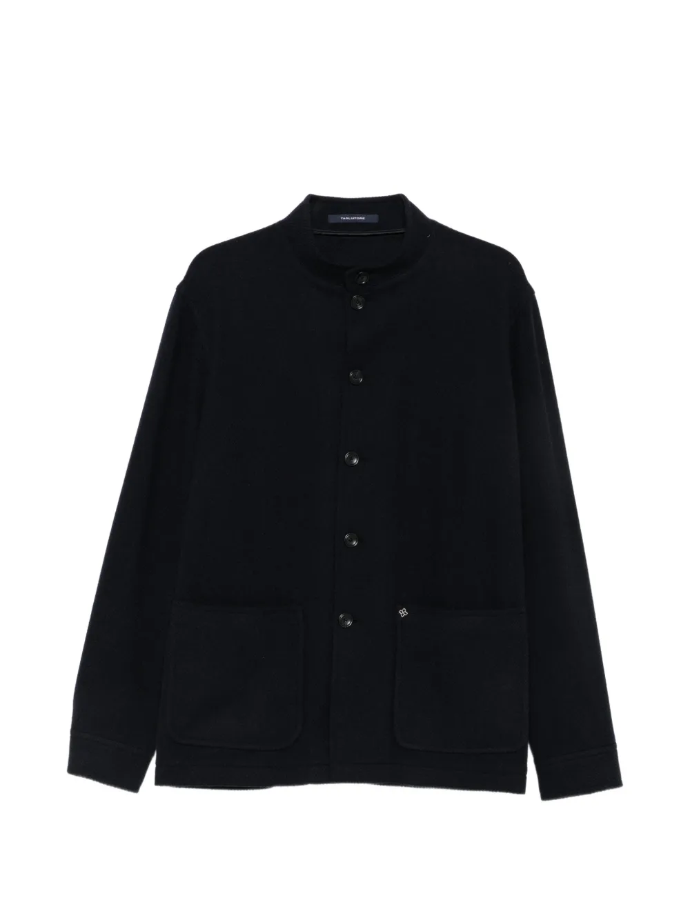 Tagliatore button-up mandarin-collar jacket - Blu