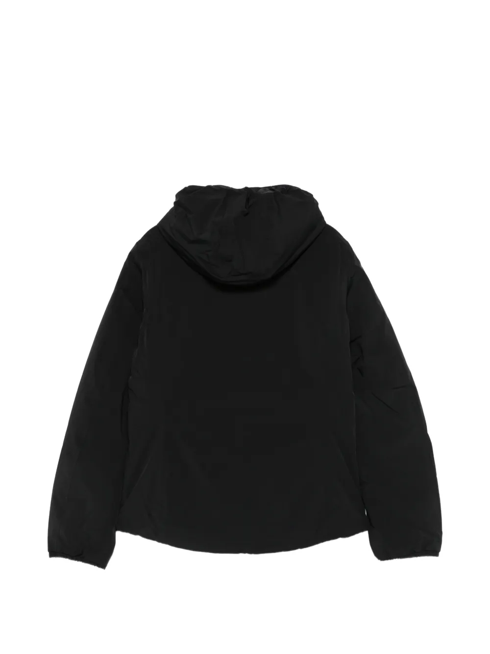 K Way Kids P. Lily logo-patch hooded jacket Zwart