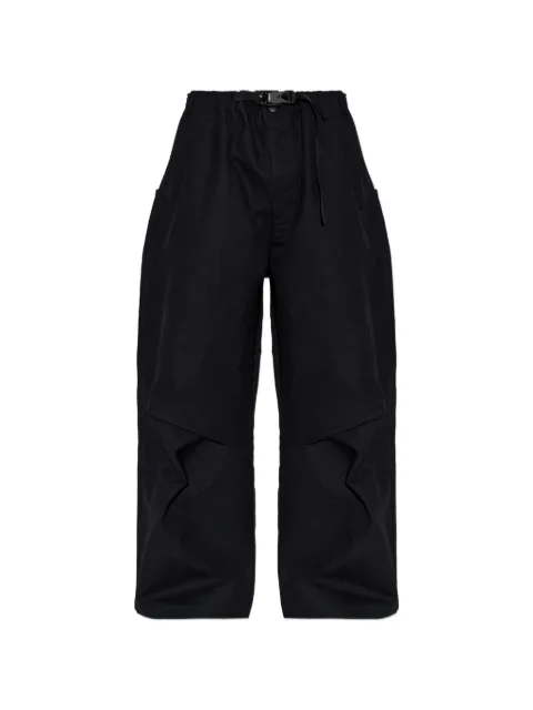 adidas x Equipment wide-leg trousers
