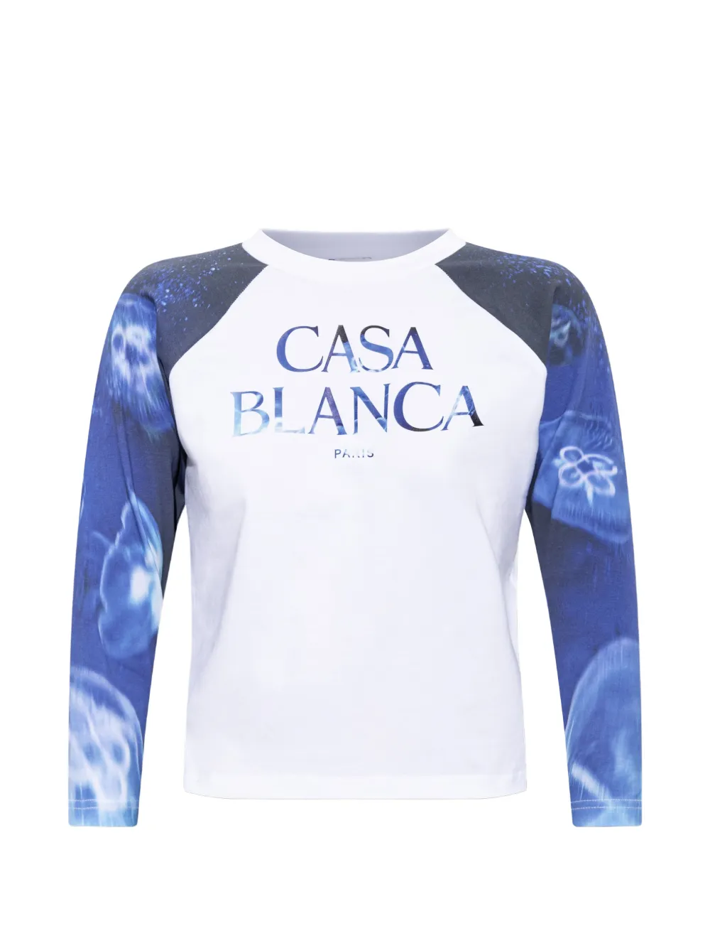 Casablanca logo-print long-sleeve T-shirt