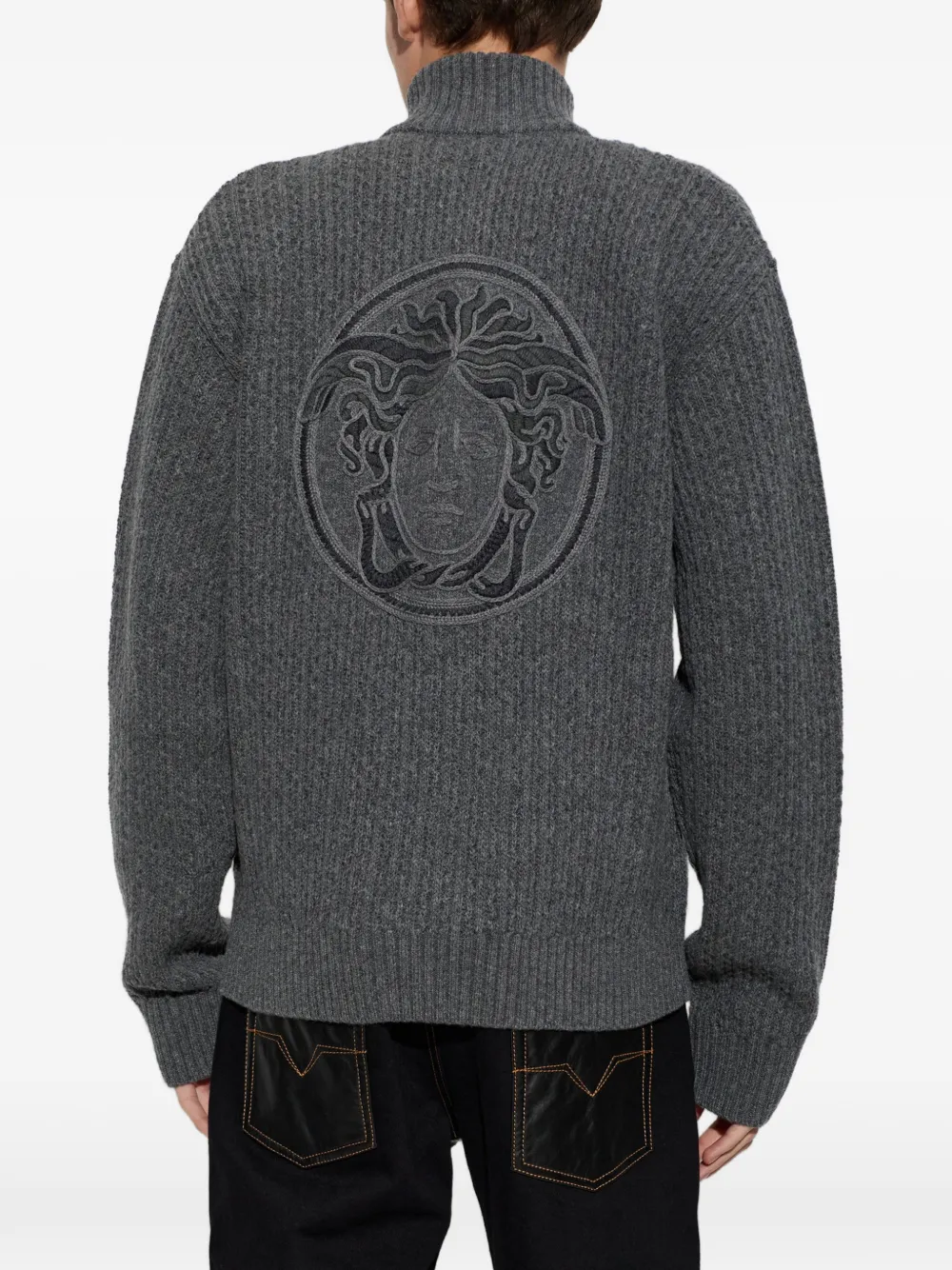 Versace Medusa Head vest Grijs
