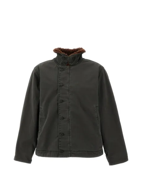 Levi's shearling-collar button-up jacket