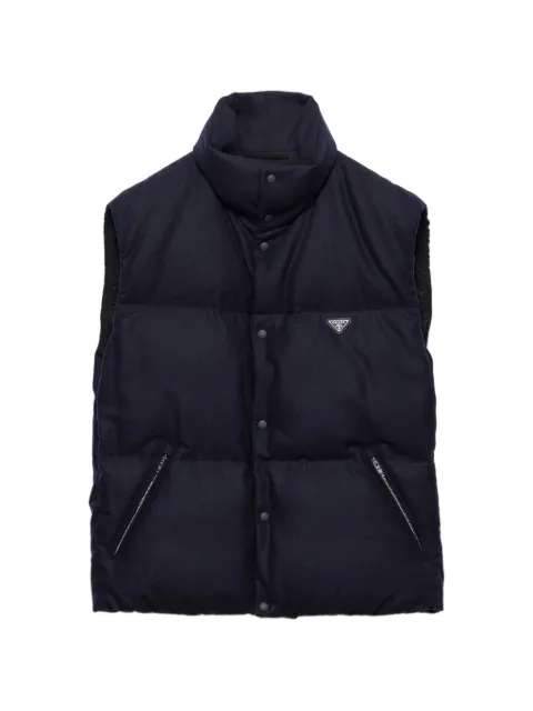 Prada Re-Wool down gilet
