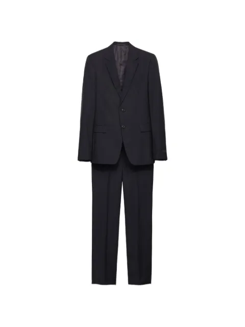 Prada single-breasted wool and mohair suit