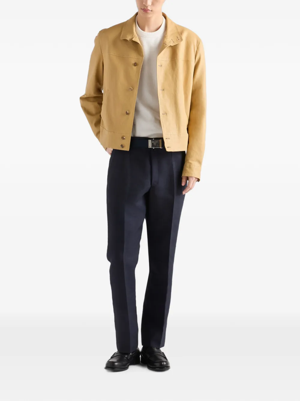 Prada cotton crew-neck sweater