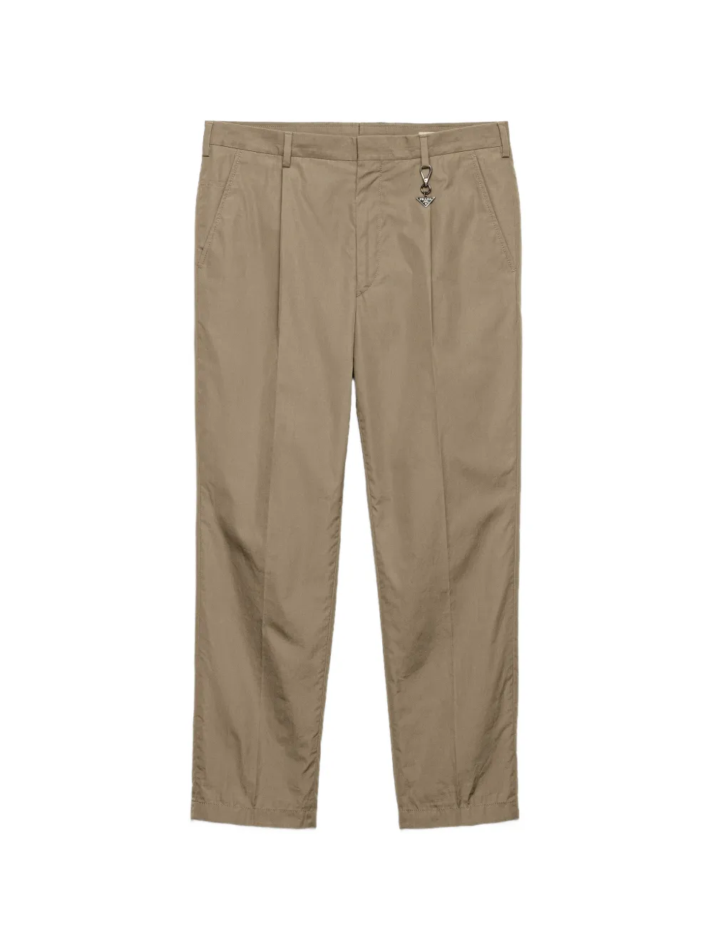 Prada cotton pants with key ring