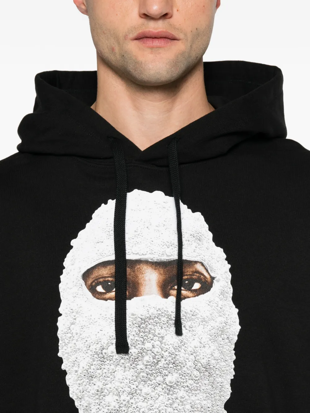 Ih Nom Uh Nit Hoodie met logoprint en print Zwart