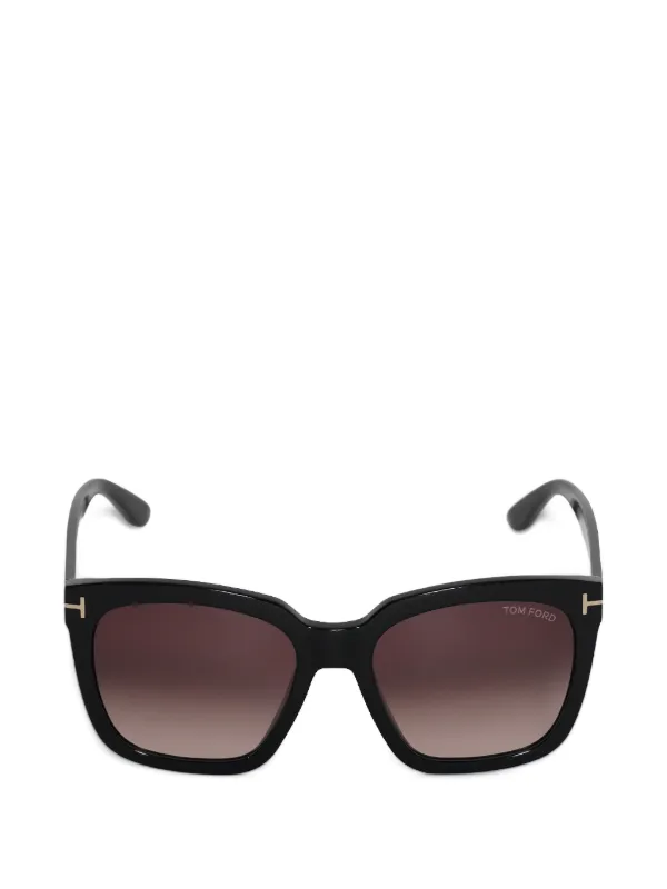 Tom Ford Amarra Square-frame Sunglasses in Black