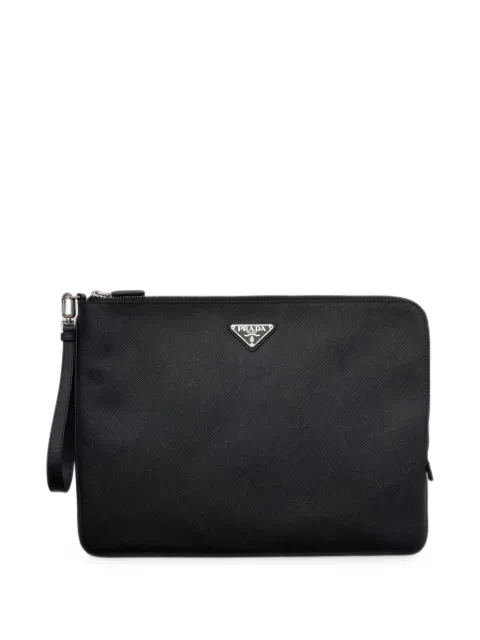 Prada Saffiano leather pouch