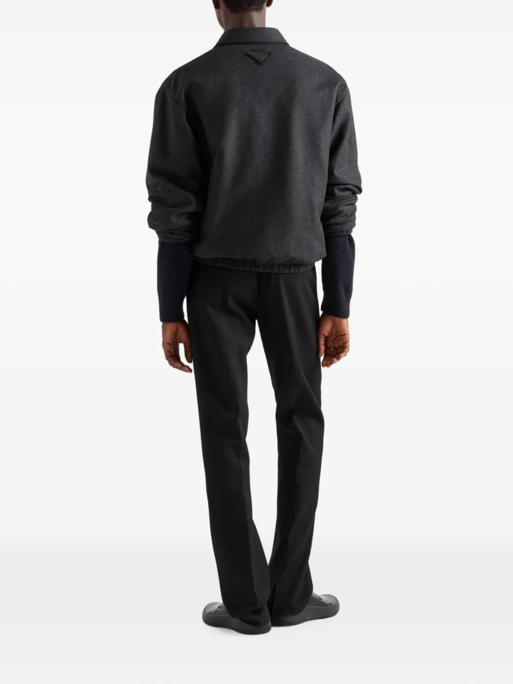 Prada Re-Wool jack Grijs