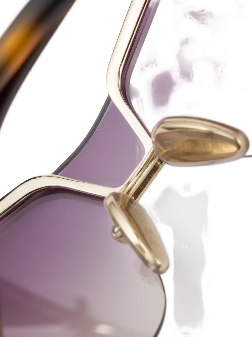 Prada Eyewear Collection zonnebril Goud