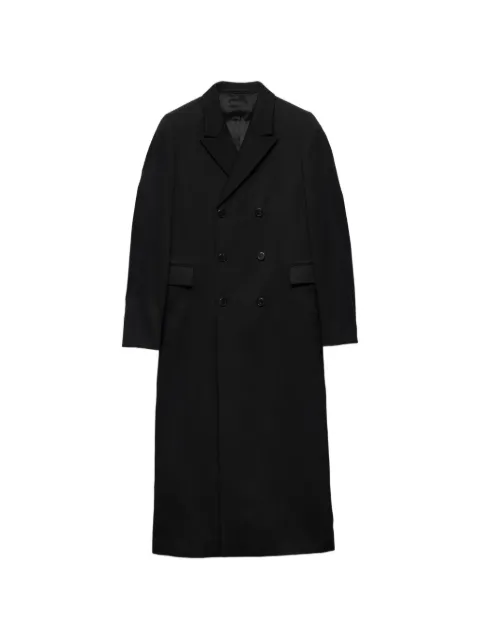 Prada double-breasted wool coat