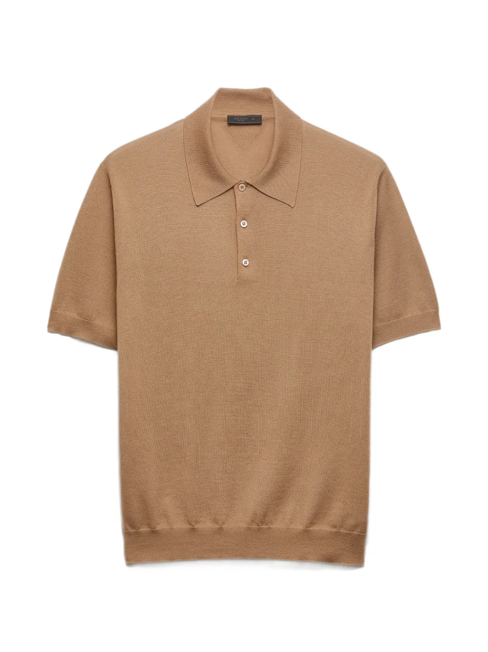 Prada cashmere and silk polo shirt