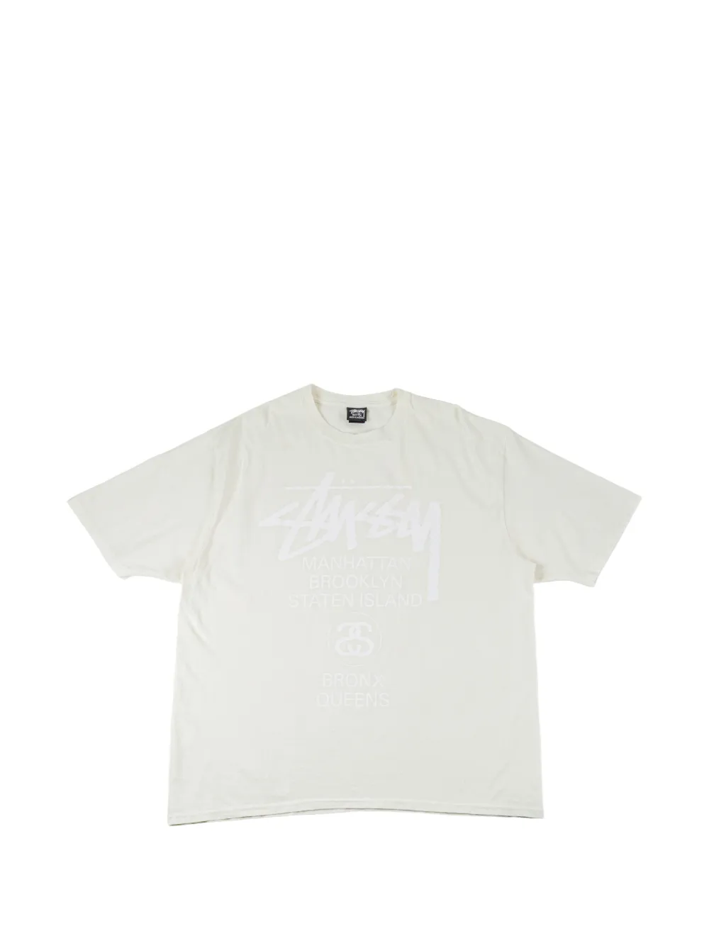 Stüssy New York Chapter World Tour T-shirt - Weiß