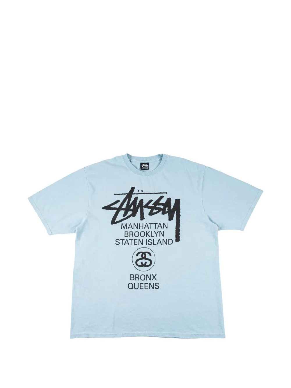 Stüssy World Tour T-shirt - Blau