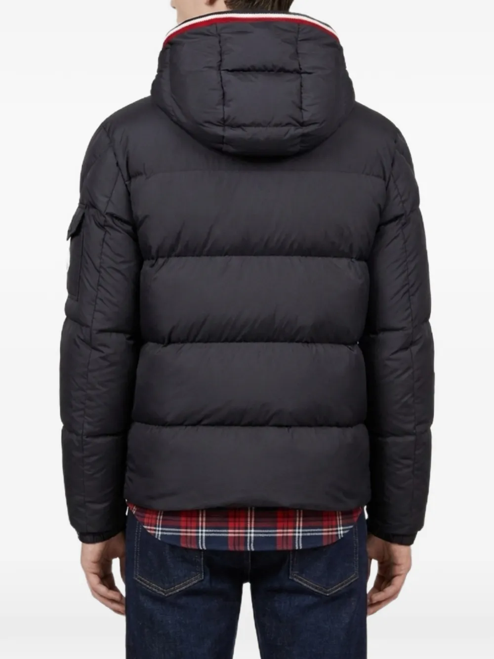 Moncler Lacfroid quilted down jacket Blauw