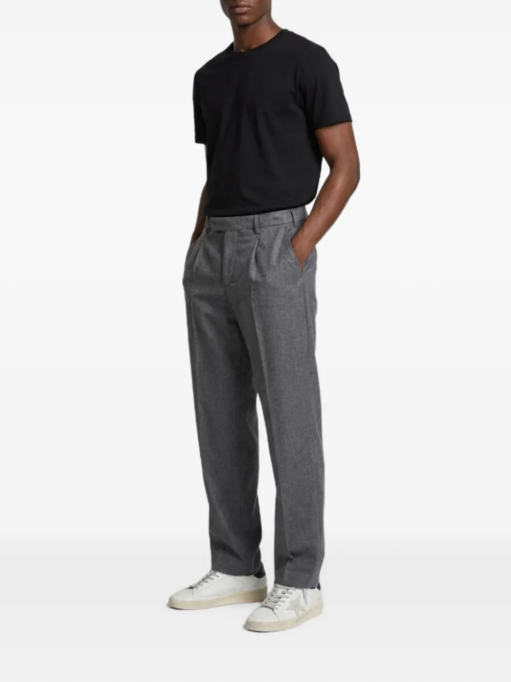 PT Torino Samuel tailored trousers Grijs