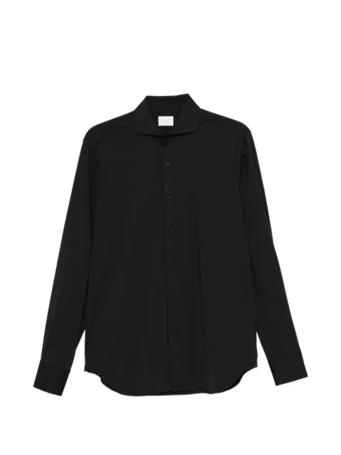 Xacus spread-collar long-sleeve shirt