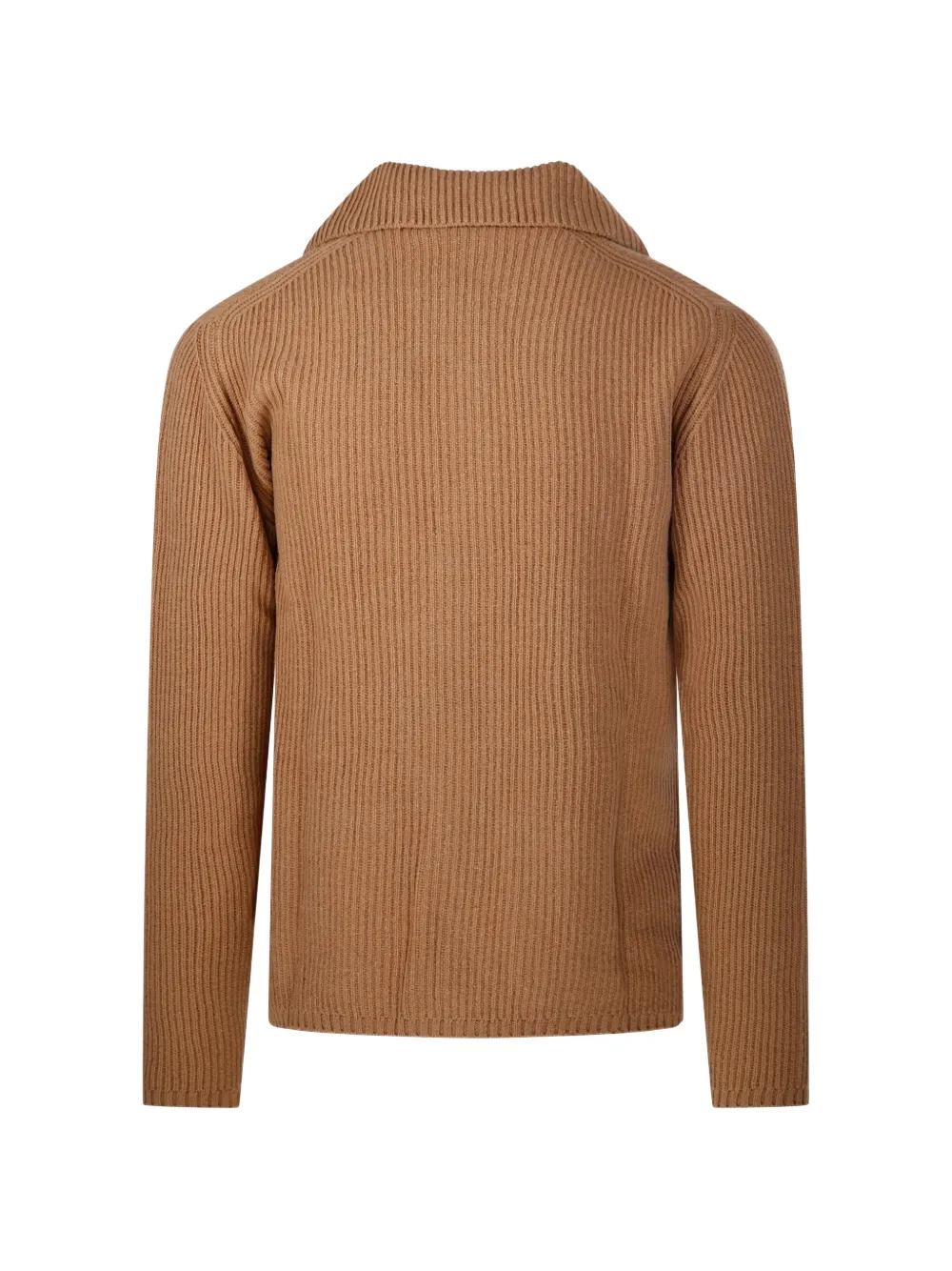 Altea ribbed-knit button-up cardigan Beige