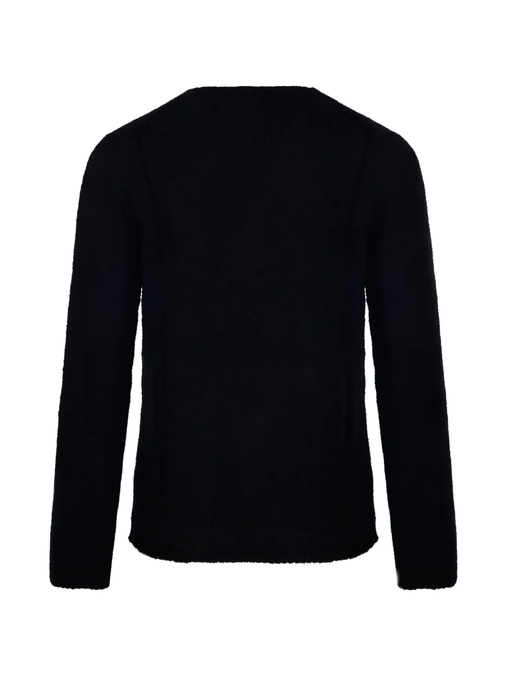Comme Des Garçons Shirt intarsia-knit sweater Zwart