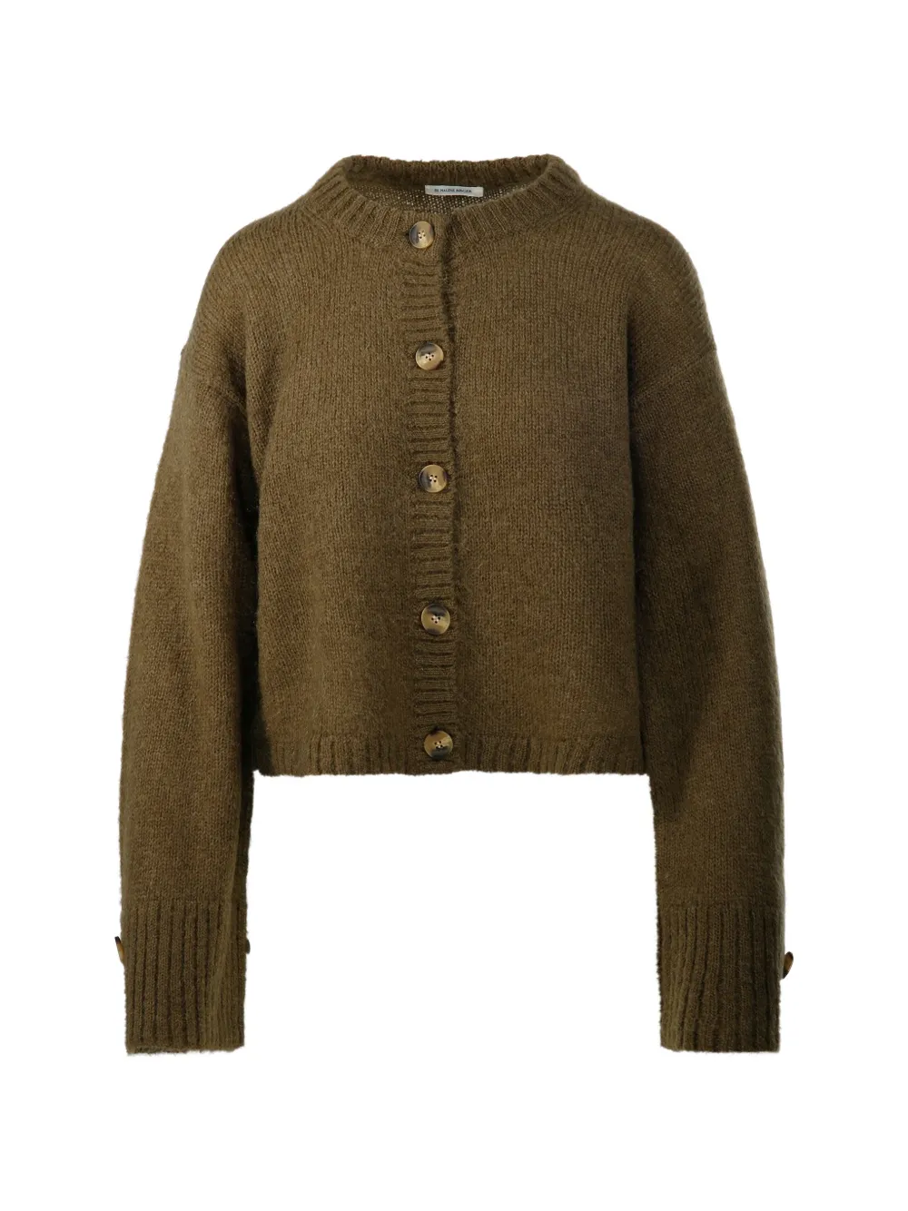 By Malene Birger Cierrou button-up knitted cardigan - Green