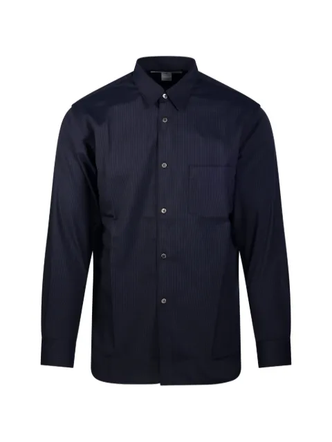 Comme Des Garçons Shirt pinstripe-pattern cotton shirt