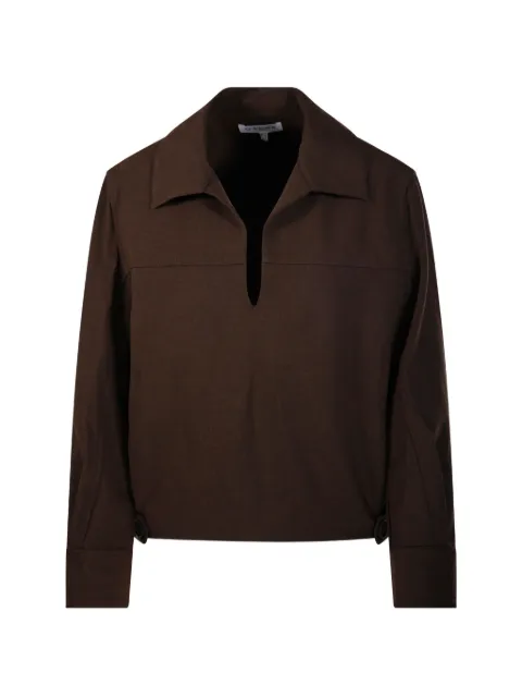 OSCAR The Collection Gryan elasticated-hem top