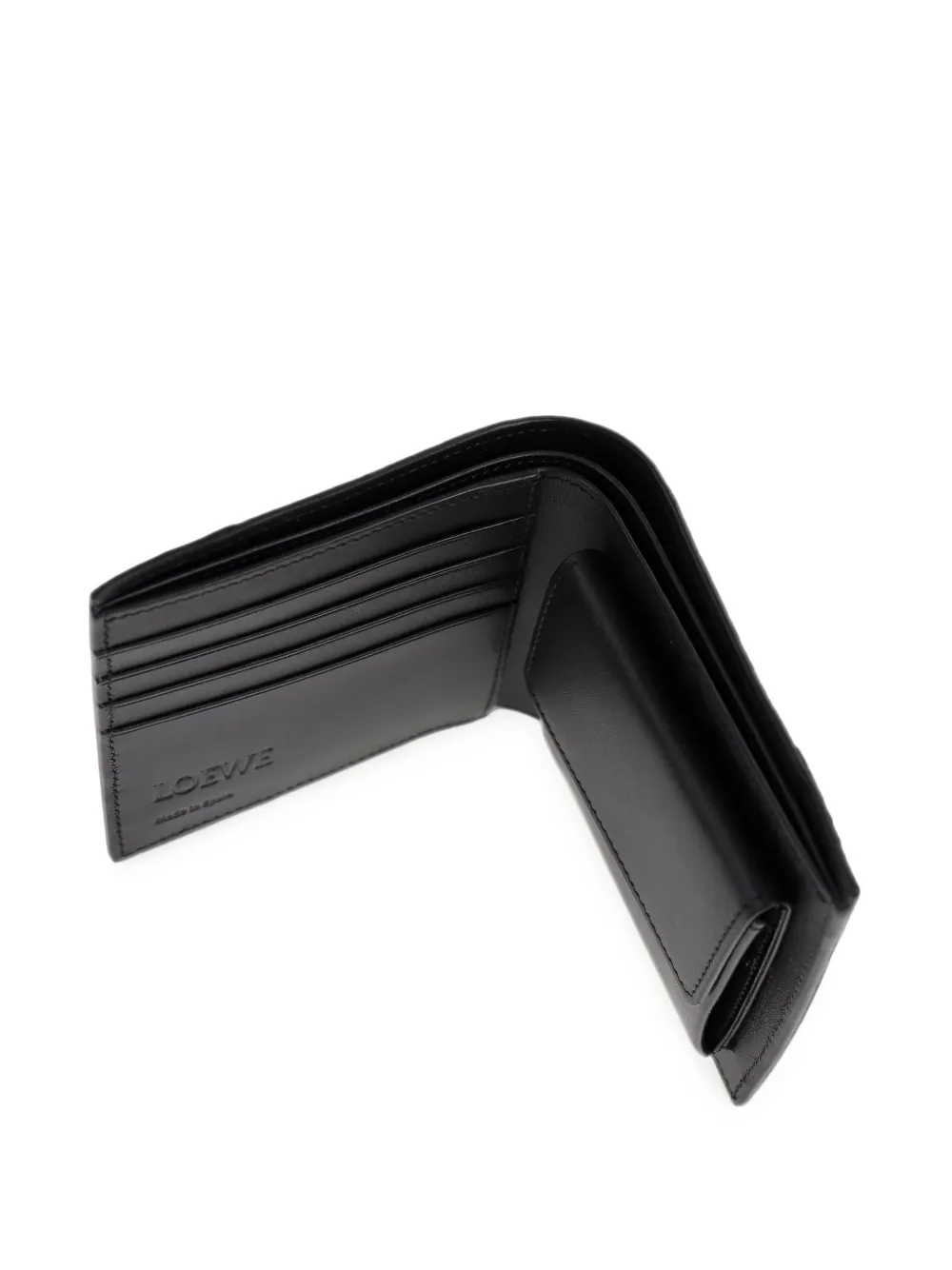 LOEWE Puzzle Edge bifold wallet Zwart