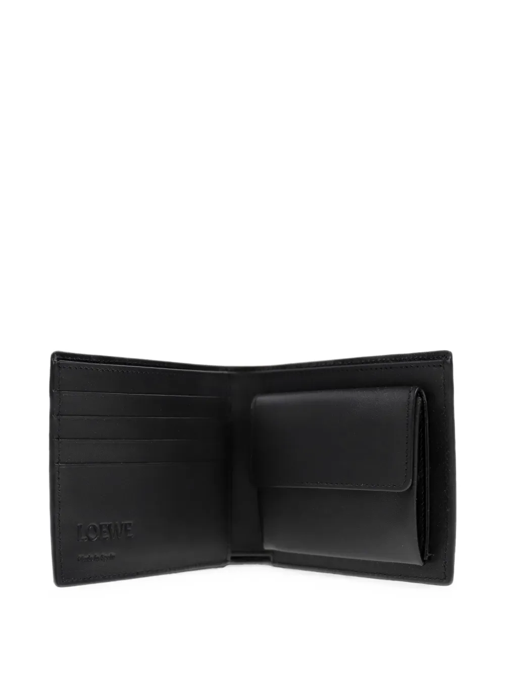LOEWE Puzzle Edge bifold wallet Zwart
