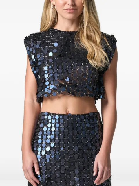JBQ Nori sequin-embellished top