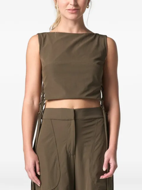 JBQ top corto Benitta 2.0 con cordones