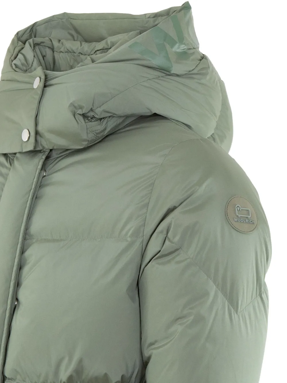Woolrich Aurora gewatteerde parka Groen