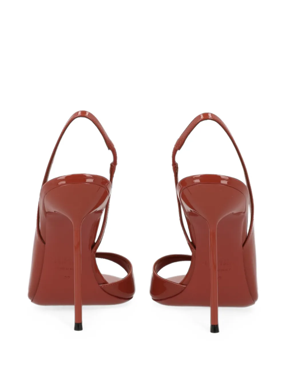 Paris Texas 105mm Lidia leather sandals Rood
