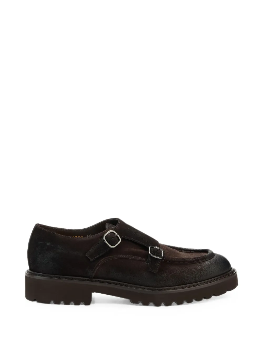 Doucal's Philadelphia double-strap buckle-fastening monk shoes