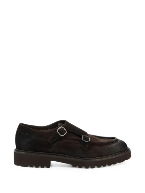 Doucal's Philadelphia double-strap buckle-fastening monk shoes