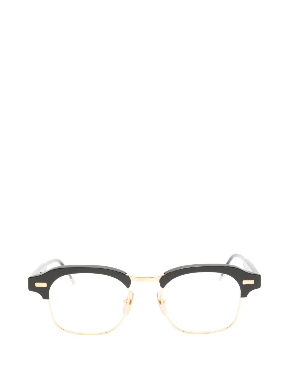 Thom Browne Eyewear square-frame sunglasses Zwart