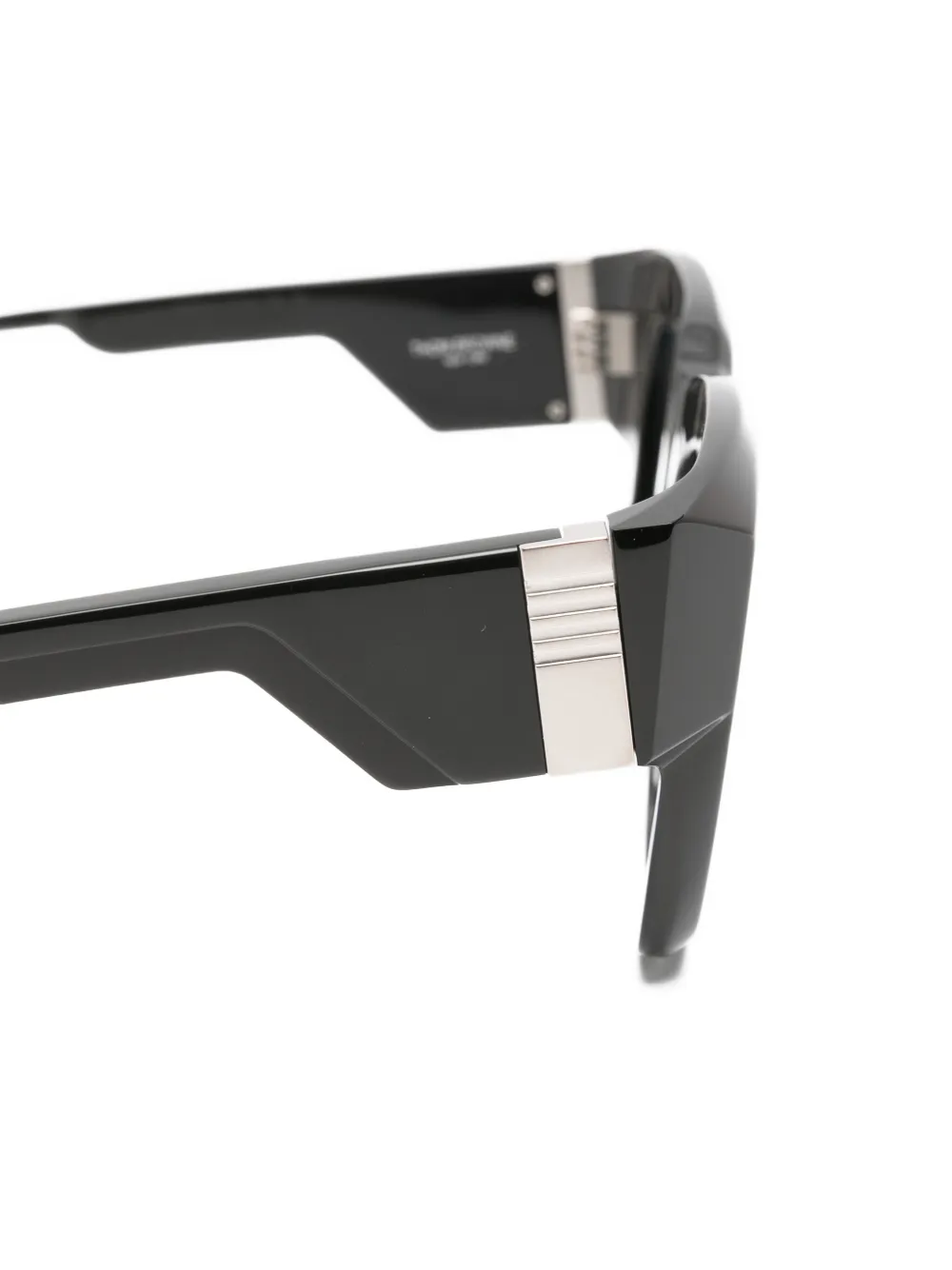 Thom Browne Eyewear square-frame sunglasses Zwart