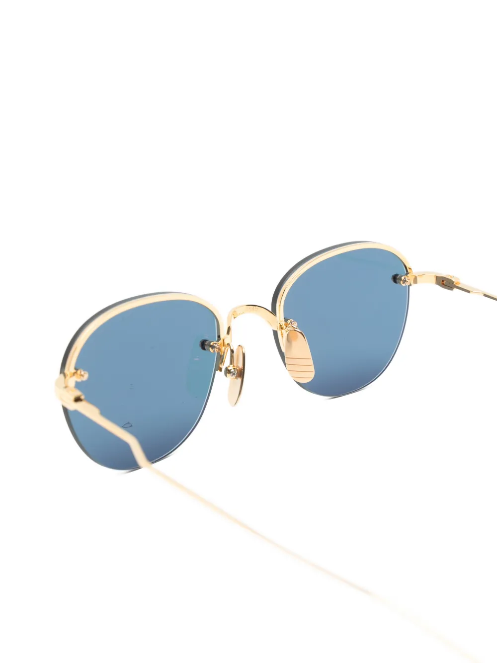 Thom Browne Eyewear round-frame sunglasses Goud