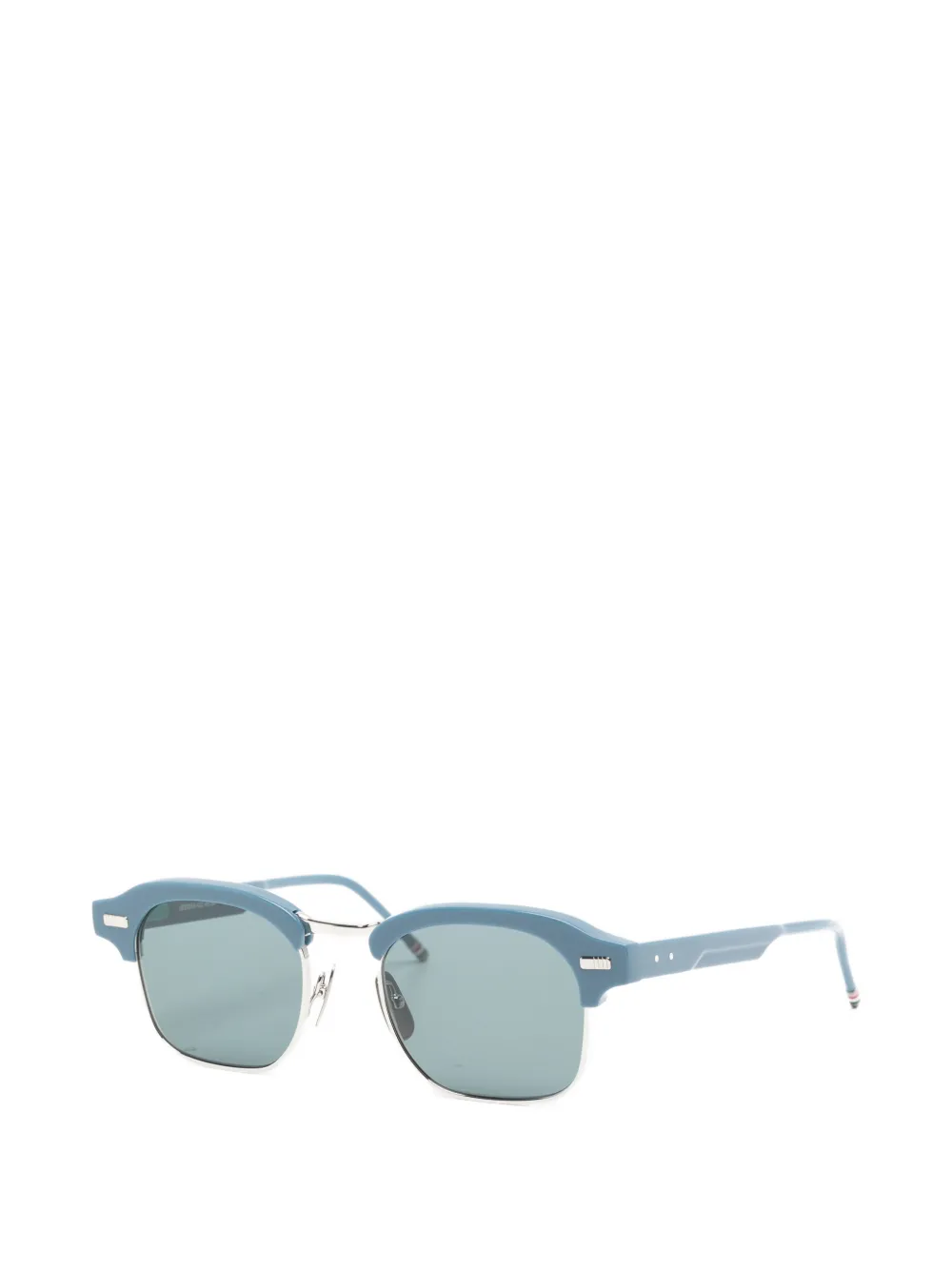 Thom Browne Eyewear square-frame sunglasses Blauw